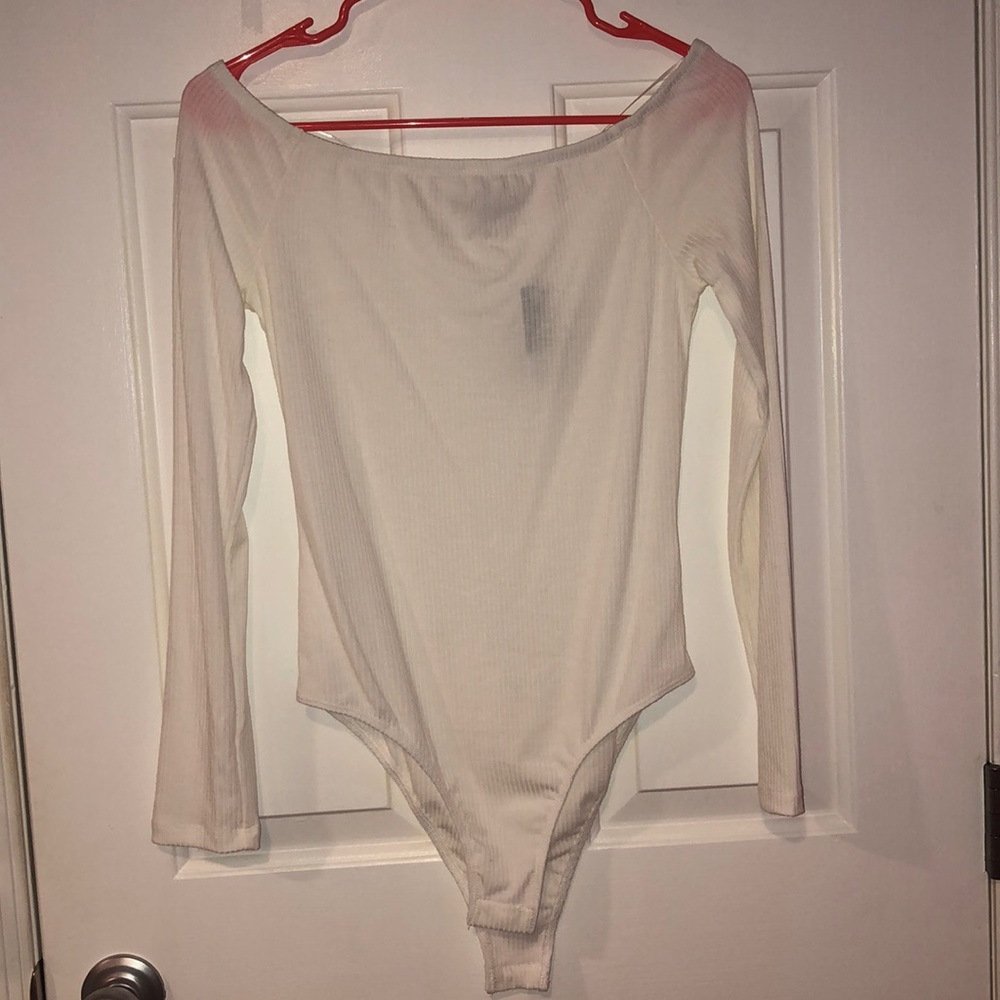 Charlotte Russe off the shoulder bodysuit